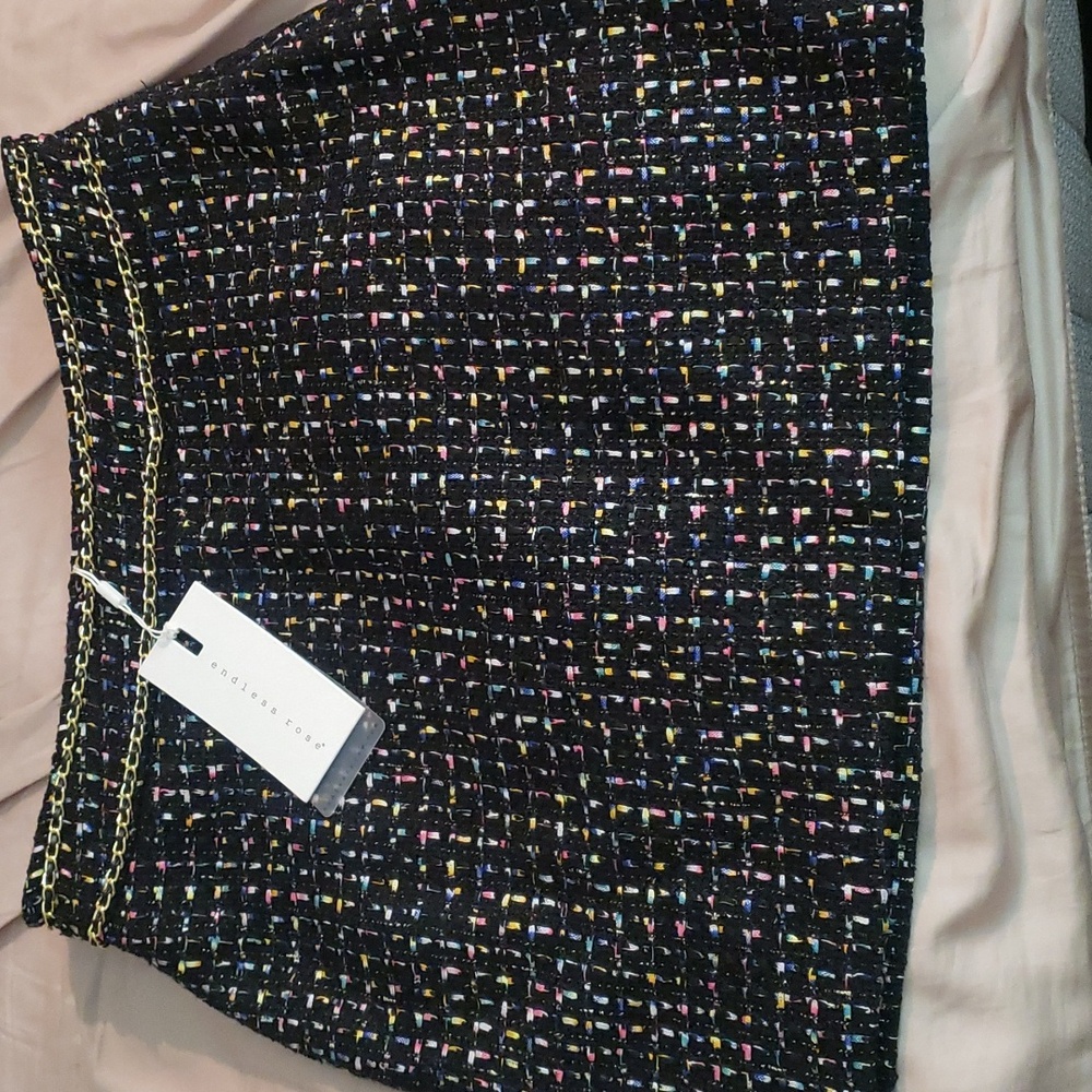 Gold embellished mini